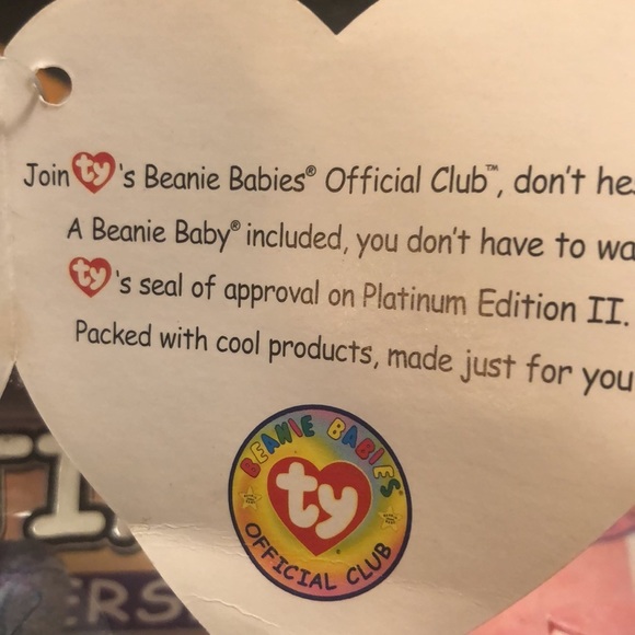 DONATED Beanie Babies Platinum Membership - Picture 3 of 3